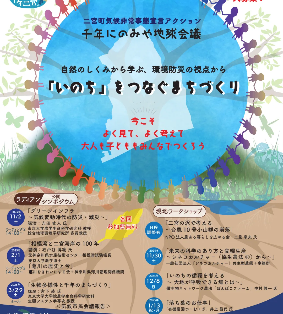 千年にのみや地球会議の写真