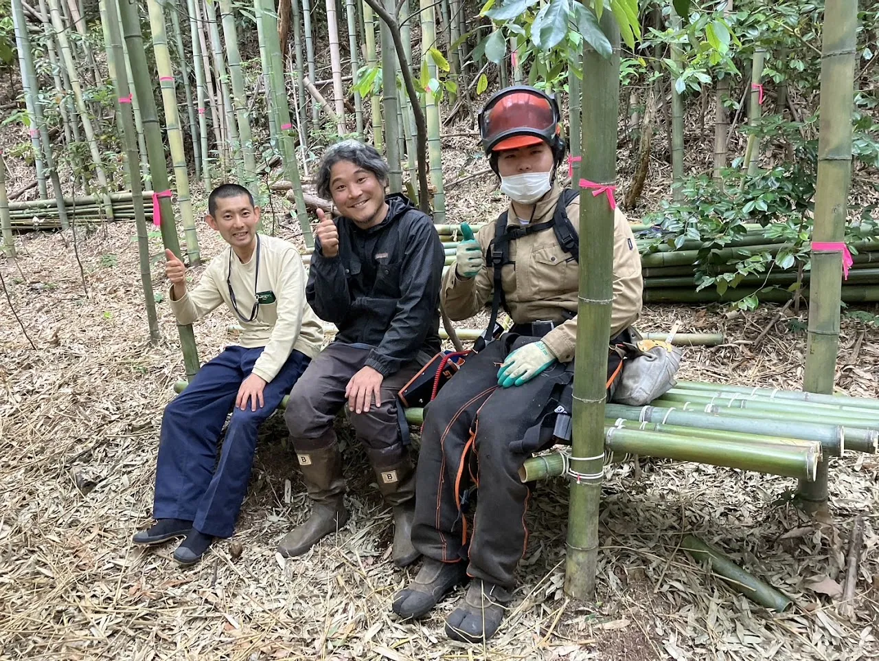 山林整備の写真